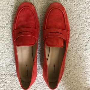 Suede smoking slippers